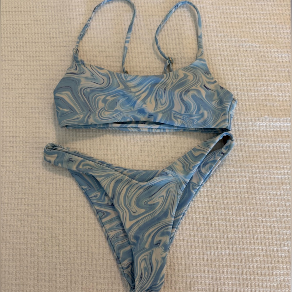 Grey Bandit Bikini Set